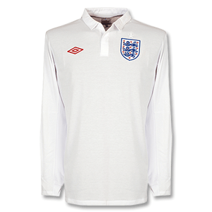 Umbro 09-11 England Home L/S Shirt