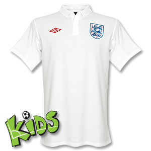 Umbro 09-11 England Home Shirt - Boys