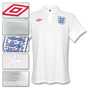 09-11 England Home Shirt