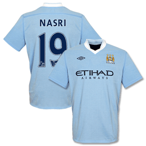 Umbro 11-12 Man City Home Shirt   Nasri 19