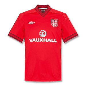 Umbro 12-13 England Training Shirt - Sponsored - Red