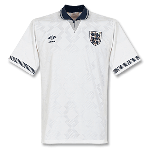 Umbro 90-91 England Home shirt - Grade 8