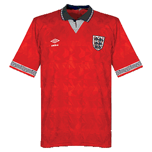 Umbro 90-93 England Away Shirt - Grade 8