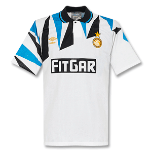 Umbro 91-92 Inter Milan Away Shirt - Grade 8