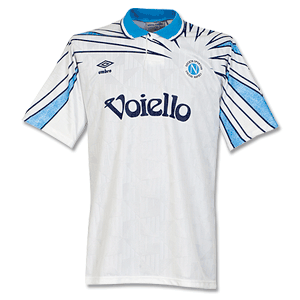 Umbro 91-93 Napoli Away Shirt - Grade 8
