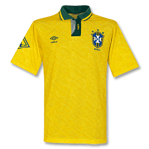 Umbro 92-94 Brazil Home Shirt - Grade 8