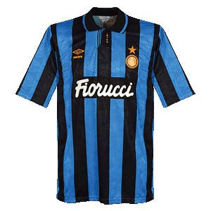Umbro 92-94 Inter Milan Home Shirt - Grade 8