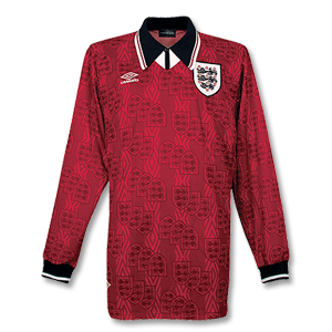 Umbro 94-95 England Away L/S shirt