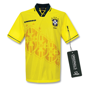 Umbro 95-96 Brazil Home shirt