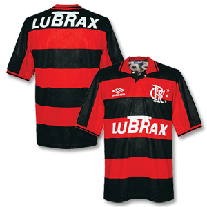 95-96 Flamengo Home Shirt - Grade 8
