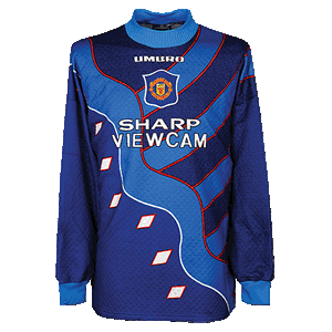Umbro 95-96 Man Utd Home GK L/S Shirt - Grade 8