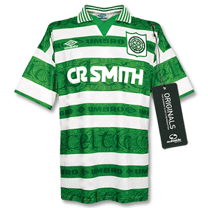96-97 Celtic Home Shirt - Players
