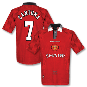 Umbro 96-97 Man Utd Home Shirt   Cantona 7