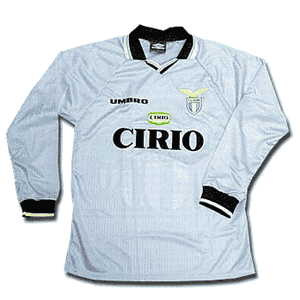 Umbro 97-98 Lazio Home L/S shirt - Players