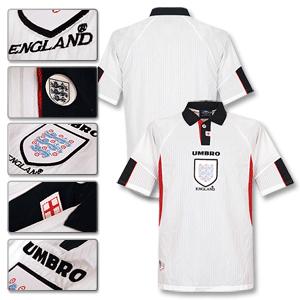 Umbro 97-99 England Home Shirt - Players