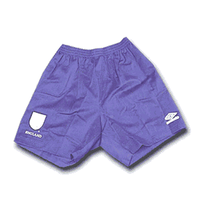 98-99 England Tailored Shorts - Blue