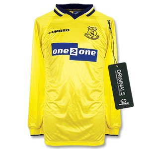 Umbro 98-99 Everton 3rd L/S Shirt - Players