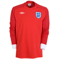 England Away Shirt 2010/12 with Charlton 9