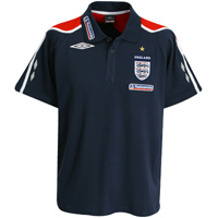 Umbro England Bench Polo Shirt - Dark