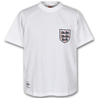 Umbro England Mexico 70 Retro Shirt - White - with