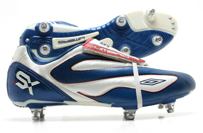Umbro Football Boots Umbro SX Flare SG Football Boots White/Navy/Red