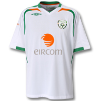 Umbro Republic Of Ireland Away Shirt 2007/09.