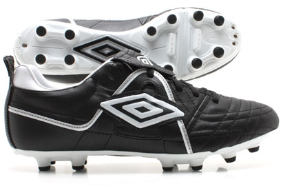 Speciali Premier HG Football Boots Blk/White