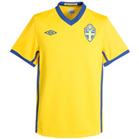 Umbro Sweden Home Shirt 2010/11.
