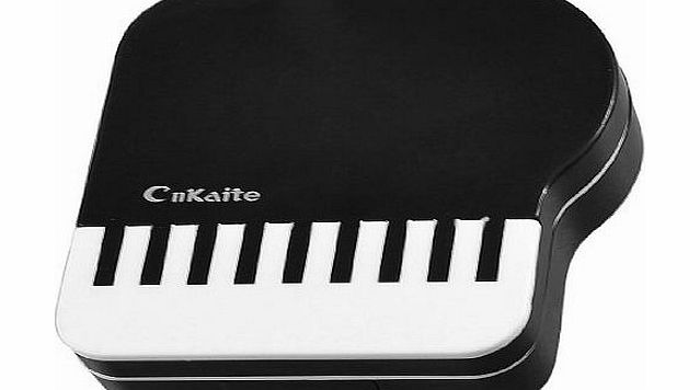 Umiwe TM) Piano Design Invisible Contact Lenses Box Case-Blackamp;White With Umiwe Accessory Peeler