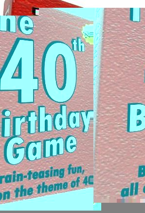 Unbeatable Games The 40th Birthday Game - A great party fun gift