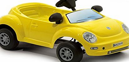 Unbekannt Toys S.R.L 622243 Pedal Car VW Beetle Junior Yellow