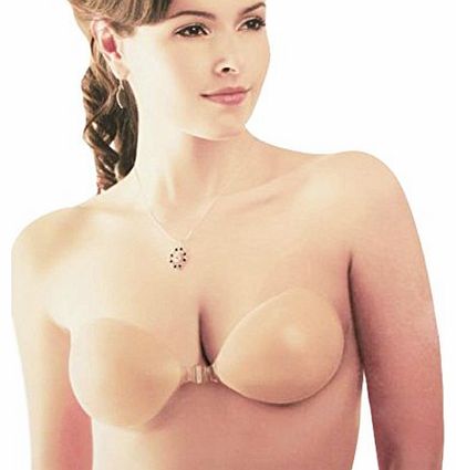 UnBra New Silicone Adhesive Stick On Push Up Gel Strapless Backless Invisible Bra A- D