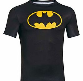 Batman Logo Compression S/S T-Shirt Black/Taxi