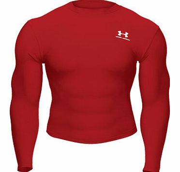 Under Armour Cold Gear LS Crew II Shirt Red