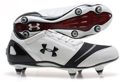 Under Armour Dominate Pro SG Football Boots White/Black