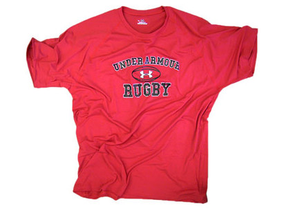 Euro Graphic Rugby T-Shirt Red