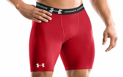 Heat Gear Compression Shorts Red