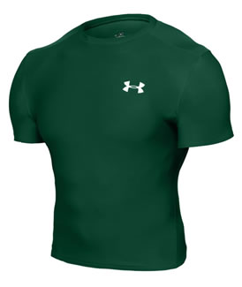 under armour Heatgear Compression Tee Forest Green
