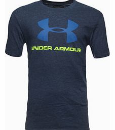 Under Armour Sportstyle Logo V T-Shirt Acadamy/High Viz
