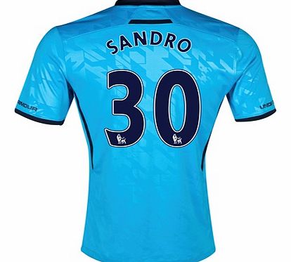 Tottenham Hotspur Away Shirt 2013/14 with Sandro
