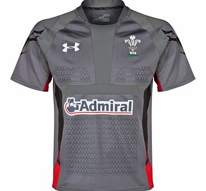 Wales Rugby Union Away Shirt 2013/15 - Graphite