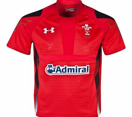 Under Armour Wales Rugby Union Home Shirt 2013/15 1237049-600