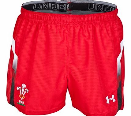 Wales Rugby Union Home Shorts 2013/15 - Red