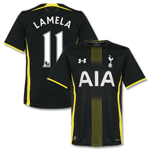 Underarmou Tottenham Away Lamela Shirt 2014 2015