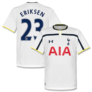 Tottenham Home Eriksen 23 Shirt 2014 2015 (PSPro