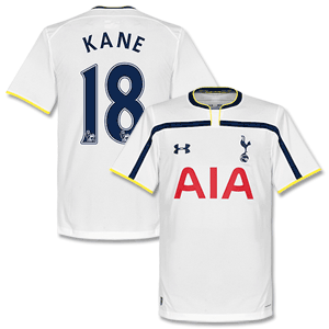 Underarmou Tottenham Home Kane Shirt 2014 2015
