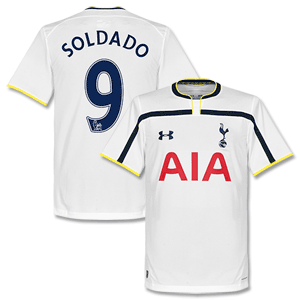 Tottenham Home Soldado 9 Shirt 2014 2015 (PSPro