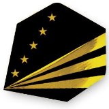 Unicorn Stars and Stripes Metallic Unicorn Dart Flights