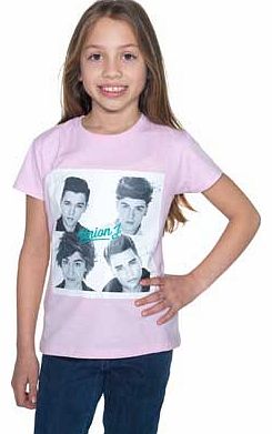 Girls Pink T-Shirt - 6-7 Years
