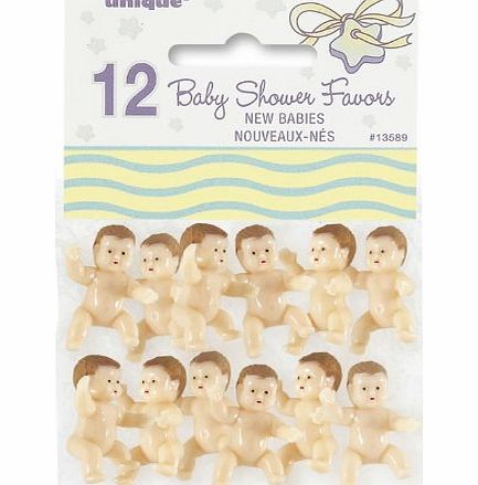 Baby Shower Game - 12 Plastic Babies- FUN Game